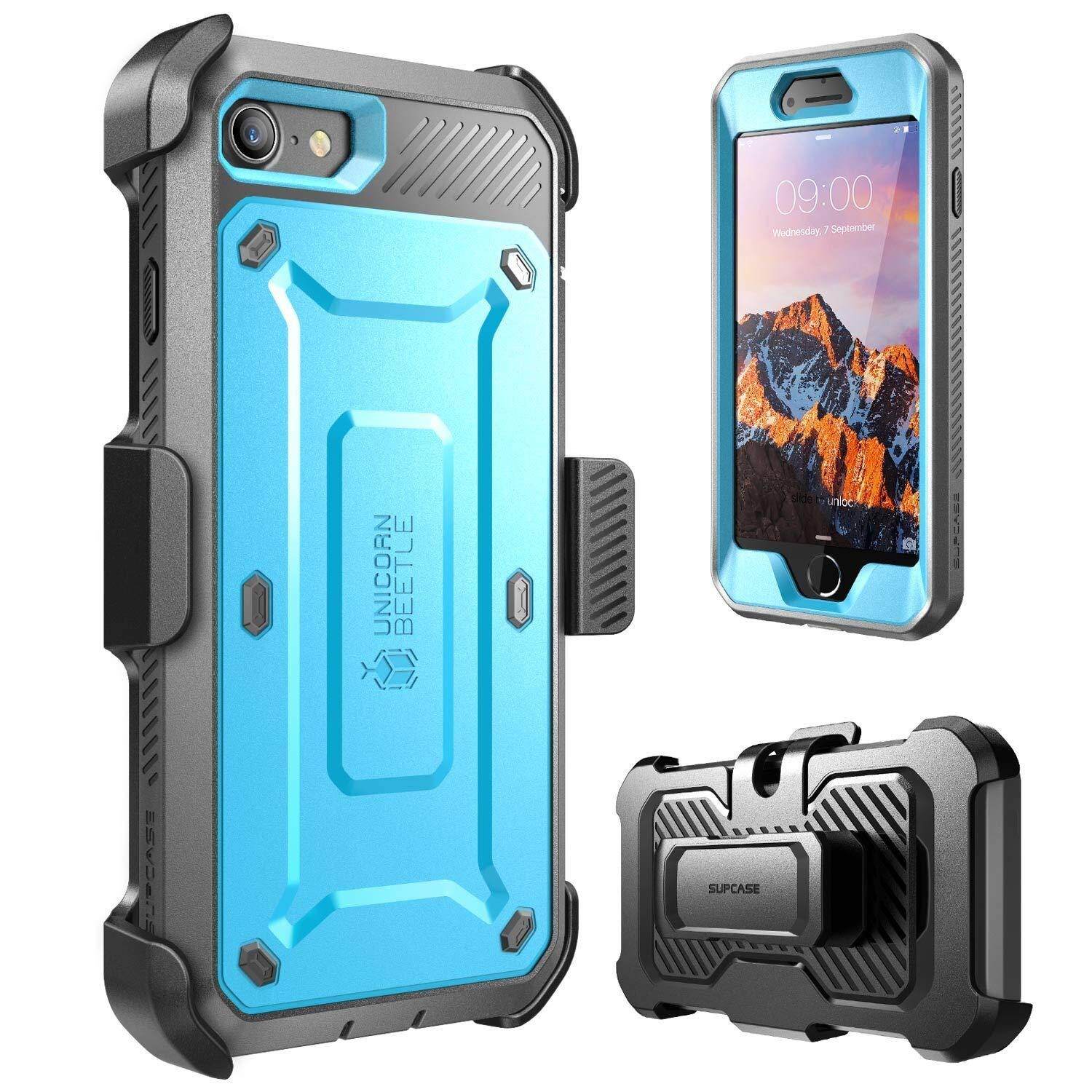 For iPhone SE 2020/ 8/ 7 Case SUPCASE Full-body Rugged Holster Clip Case Cover with Screen Protector for iPhone SE 2nd generation