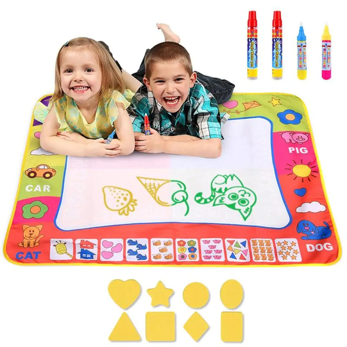 magic water drawing mat