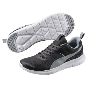 puma flex essential tech running shoes