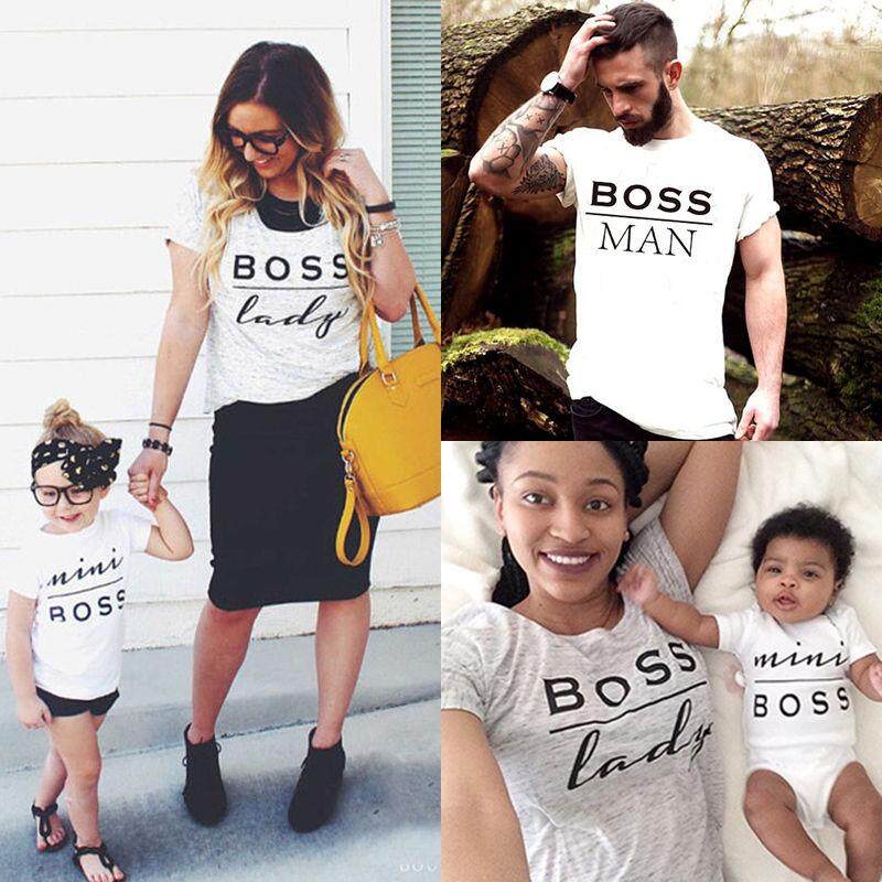 Family Matching Tops Little//Big Brother Sister Romper T-shirt Kids Baby Clothes