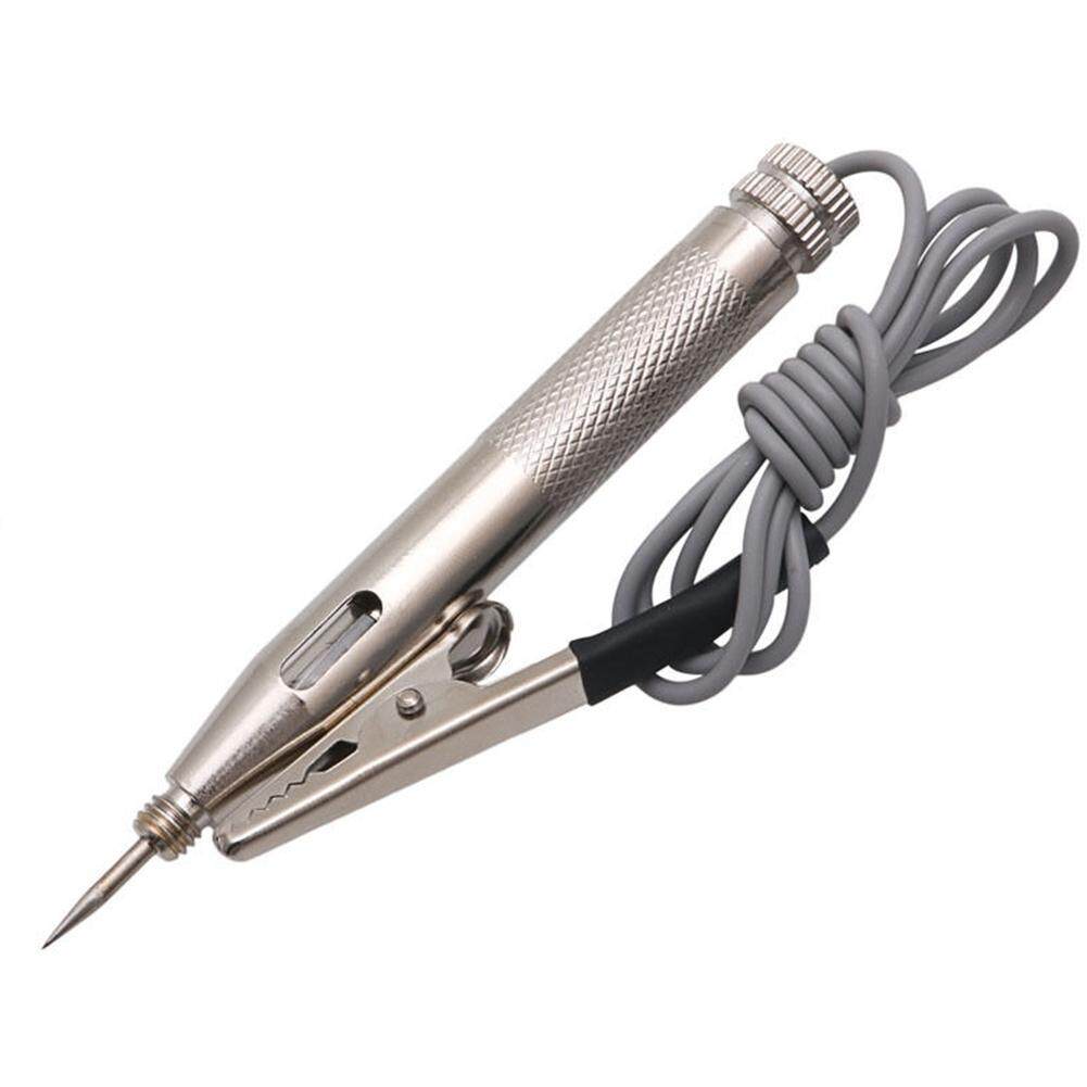 Car หัววัดไฟฟ้า 6 V 12 V 24 V ตัวทดสอบวงจรแผ่นเรืองแสงไขควงทดสอบ