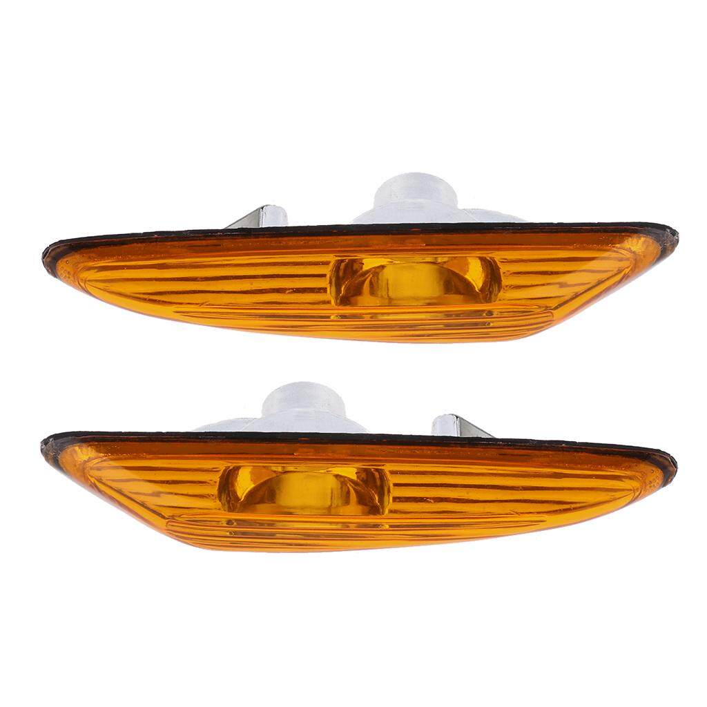 2 Pcs Turn Light Turn Indicator Side Marker Light Signal Lights For BMW