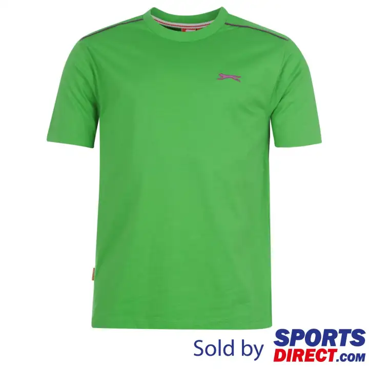 slazenger plain t shirt mens