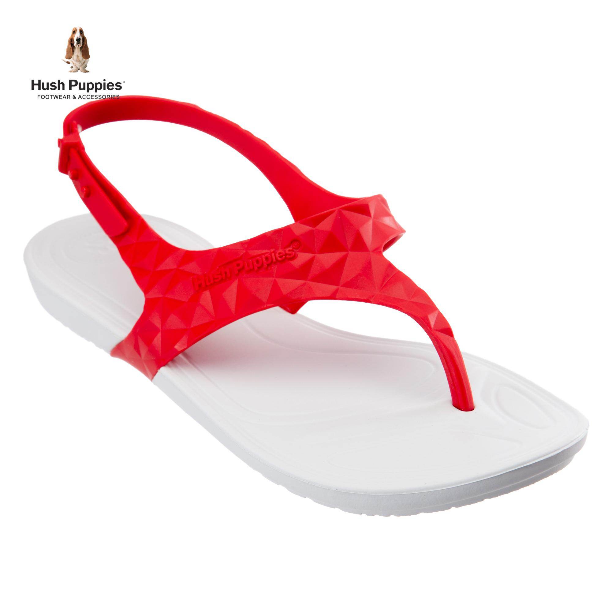 hush puppies red sandals