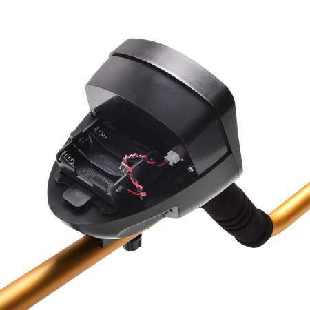 Yupt 2018 updated Long Range Waterroof Gold Treasure Detector Diamond Detecting Machine Metal Detector Machinery Treasure Hunter Digger LCD Display Headphone Ultra Sensitivity Detector Black MD3009II