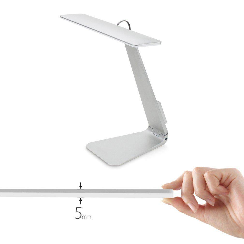 ELEC USB Charging Folding Desk Lamp Foldable Eye-care Reading Lamp Touch Control