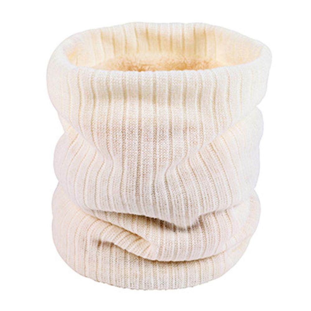 NiceToEmpty Thick Winter Knitted Loop Scarf, Wool Knitted Neck Warmer, Super Warm Neck Gaiter/Face Cover for Women/Men and Outdoor Activities