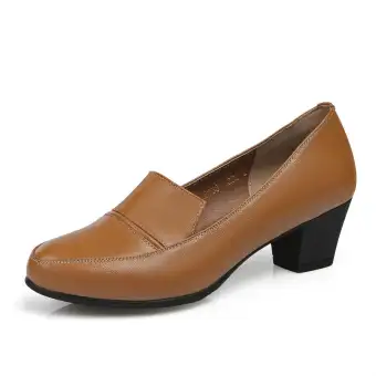 Women Spring Summer Dress Shoes Female Comfortable Plus Size Pumps
