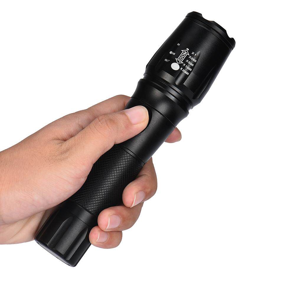 XML T6 Zoomable LED Flashlight X800 G700 Charger Torch Lamp