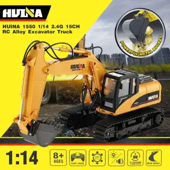 rc huina excavator