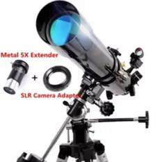 * Khám phá Vũ Trụ * Celestron 80EQ PowerSeeker f/7.87 Newton Thiên Văn Kính Thiên Văn (Thực độ phóng đại cao chụp ảnh: thêm Kim Loại 5X Mở Rộng & MÁY ẢNH SLR Adapter)