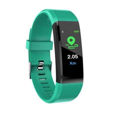 บลูทูธสมาร์ทวอท์ช Heart Rate เครื่องวัดความดันโลหิต Fitness สายรัดข้อมือติดตาม