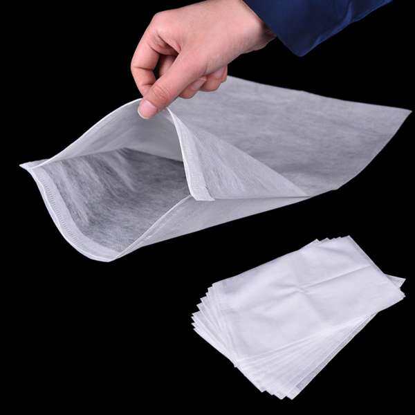 2 Pcs Reusable Nylon Mesh Strain Tea Pulp Juice Jelly Food Nut Milk Filter Bag