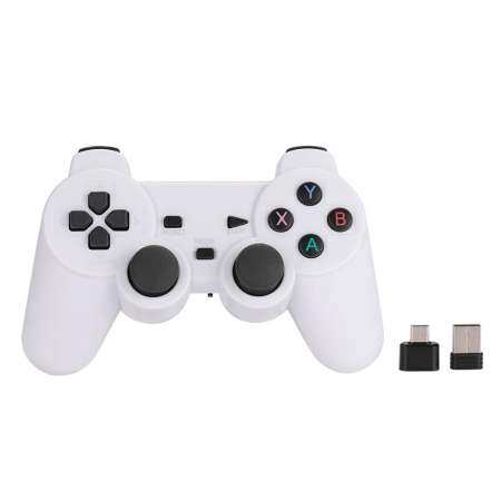 ตัวควบคุมเกม joypad พรีเมี่ยม 2.4 กรัมเอบีเอสจอยสติ๊กเกมคอนโซลสำหรับ PS3 - นานาชาติ