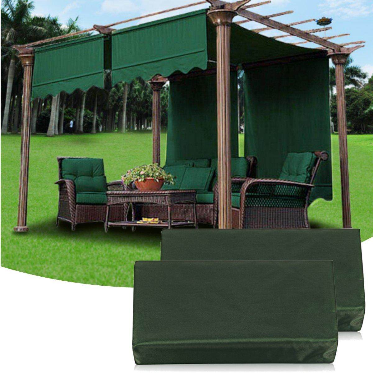 2Pcs 4.72X1.2m Sun Shade Pergola Canopy Outdoor Cover Garden Patio Shelter