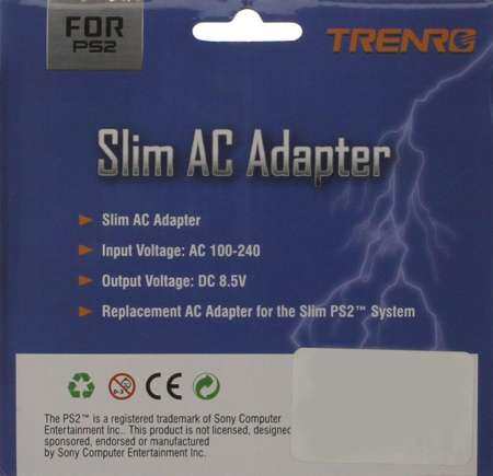 FC ทั่วไป PS2 AC Power Adapter 7000 9000 SERIES