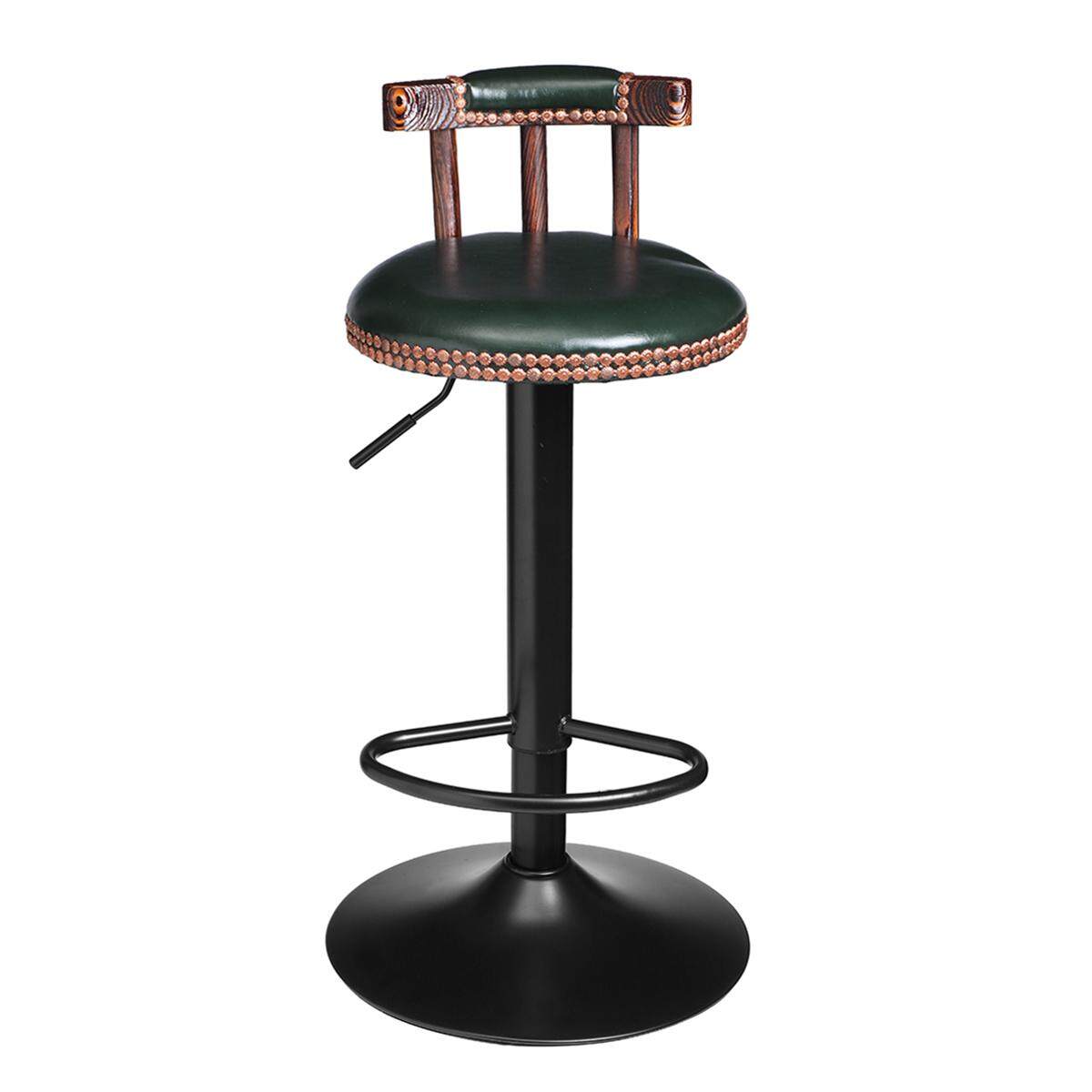 Da Vintage Ăn Sáng Thanh Phân Xoay Barstools Nhà Bếp Để Chân Ghế