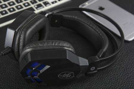 OrzBuy ❤ หูฟังเฮดโฟน แบบครอบหู มีไมโครโฟน หูฟังเล่นเกมส์ เสียงสเตอริโอ สำหรับคอมพิวเตอร์ โน๊ตบุ๊ค แล็ปท็อป พีซี (สีดำ)