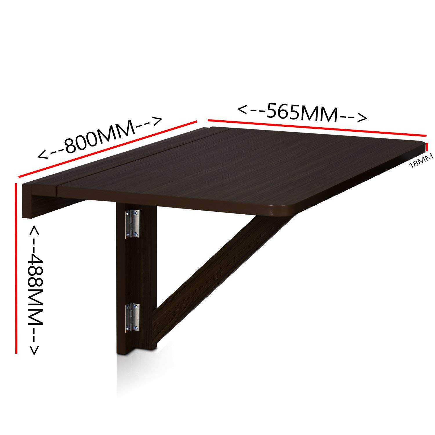 Export Grade Large Wall Mounted Workstation Solid Wood Drop Leaf Foldable Table Folding Kitchen Dining Desk Children Study 80cm - Large Wall Mounted Folding Dining Table Export Grade Large Wall Mounted Workstation Solid Wood Drop Leaf Foldable Table Folding Kitchen Dining Desk Children Study 80cm - Large Wall Mounted Folding Dining Table