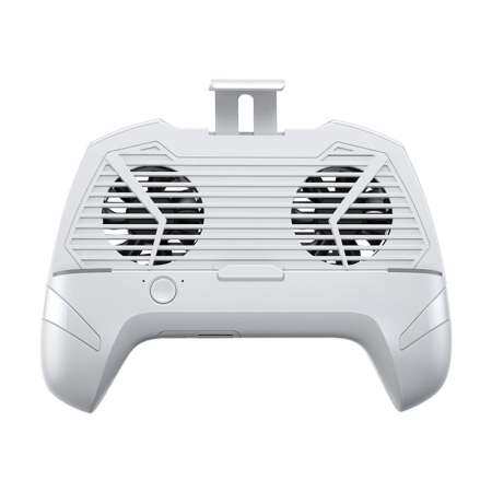 RYT Super Cool Game Cooling Gamepad Retractable Cooling Mobile Phone Game Artifact For PUBG King Of Glory Games White