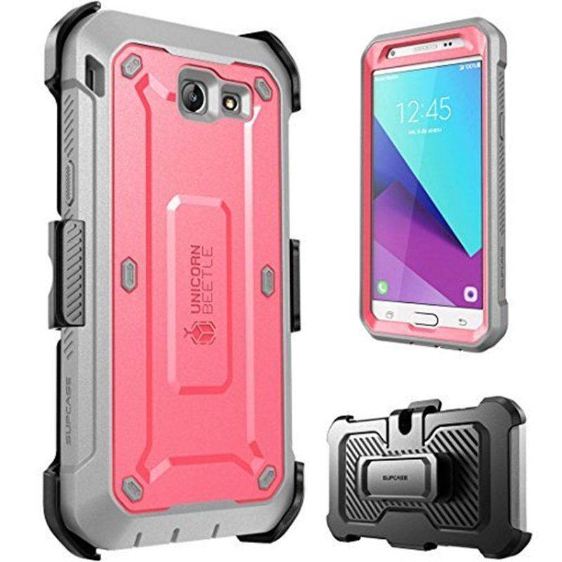 SUPCASE Samsung Galaxy J7 2017 (SM-J727) Case Full-Body Rugged Holster Clip Case Cover with Screen Protector