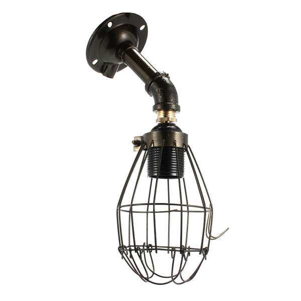 industrial loft metal pipe wall light Without light bulb - intl