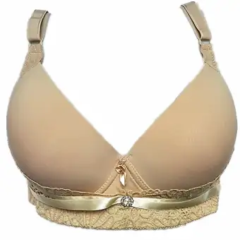 Women Comfortable T Shirt Bra Plus Size Underwired Padded Lace Big