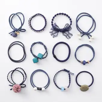 1 Set Cute Hair Elastics Hair Ties Ponytail Holders Hair Bands