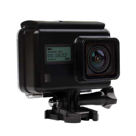 SOOCOO S200 Action Camera Ultra HD 4K NTK96660 + IMX078 with WiFi Gryo Voice control external mic GPS 2.45 inch touch lcd(black)