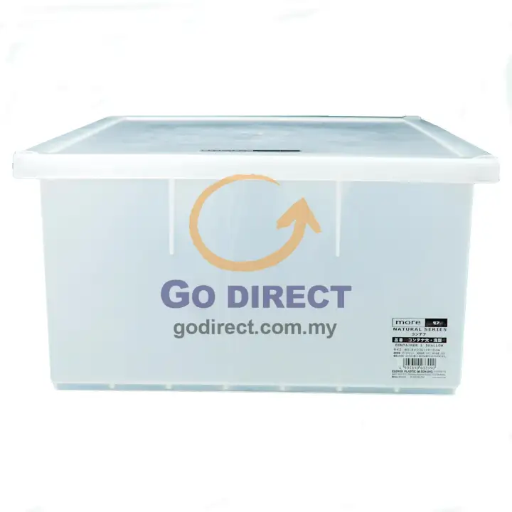 large shallow storage boxes