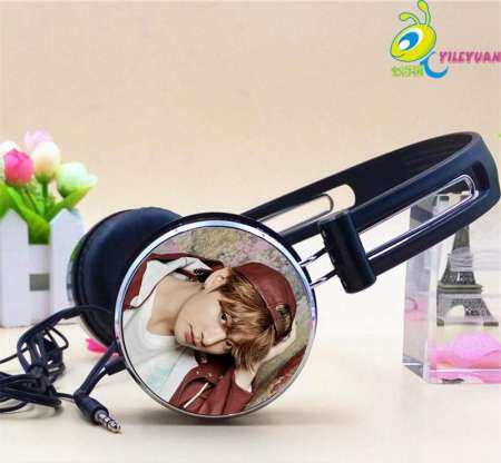 BTS DIY DEEP BASS หูฟังแบบพกพาสำหรับโทรศัพท์/MP3/MP4/คอมพิวเตอร์/PC/เพลงของขวัญ