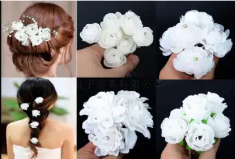 20pcs Hair Jewelry Accessories Handmade Hair Clips Wedding Bridal