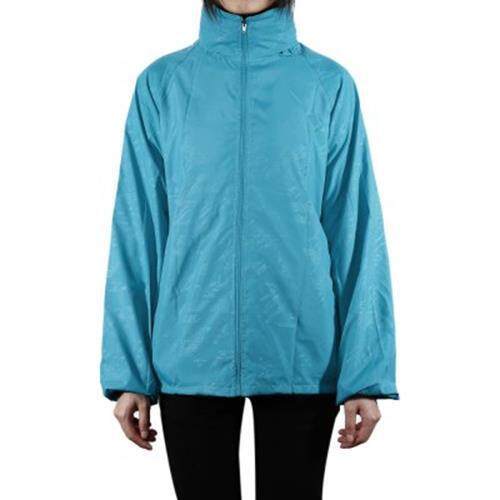 CYCLING RUNNING HIKING JACKET OUTDOOR CLOTHES WINDPROOF RAIN COAT (LAKE BLUE)