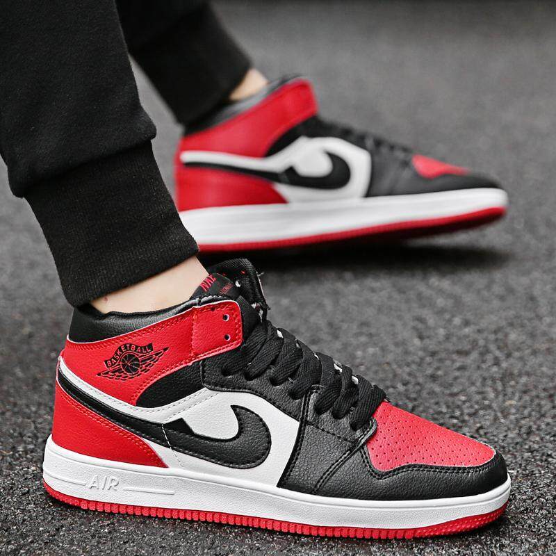 2019 ผู้ชาย Jordan_basketball รองเท้าระบายอากาศใส่สบายรองเท้ากีฬา Mens Air_jordan_basketball รองเท้ารองเท้าผ้าใบสำหรับเดิน Aj1 _