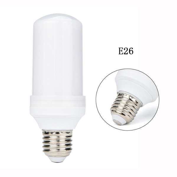 JY LED Ngọn Lửa Lửa Hiệu Ứng Ánh Sáng Mô Phỏng Tự Nhiên Ngô Bóng E26 Đèn Trang Trí