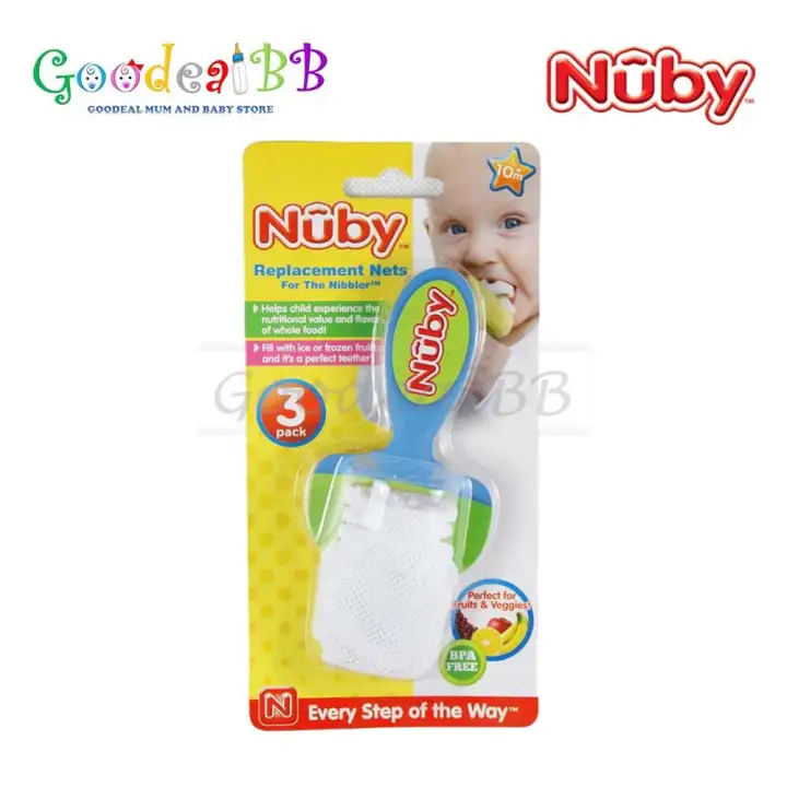 Nuby Nibbler Replacement Mesh Feeder Net 3pcs Lazada