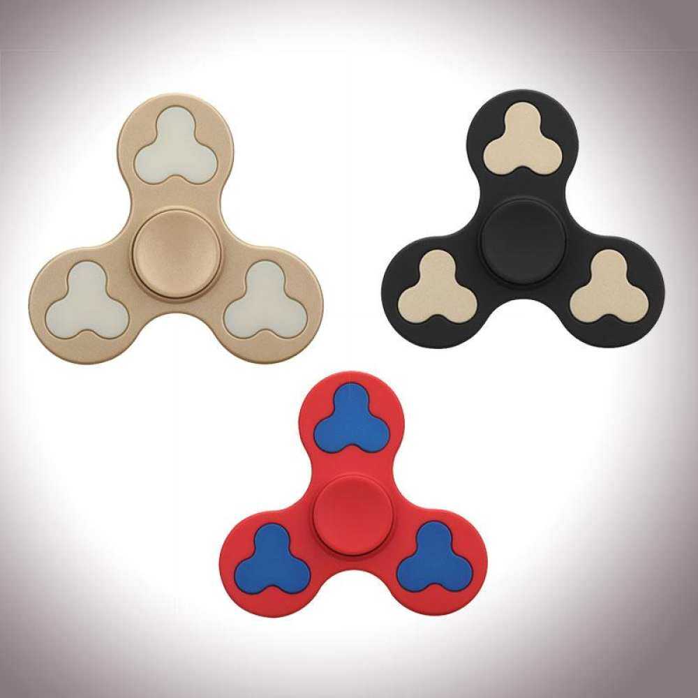 Grand Toko Spinner Gelisah Fokus Plum Blossom Anak-anak Gasing Segitiga Mainan Jari Koleksi untuk