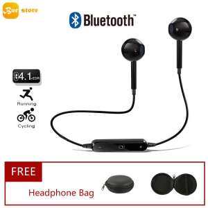 S6 Wireless Sports Headphones Bluetooth 4.1 Headsets Sport Stereo Cancelling Earphone For iPhone Sumsung Android