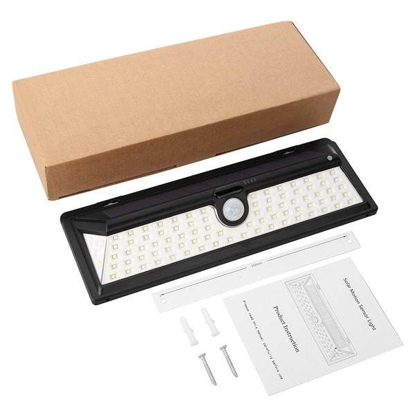 90 LED Năng lượng mặt trời CẢM BIẾN Chuyển Động Cảm Biến Đèn Ngoài Trời Sân Con Đường Đèn Sân Vườn