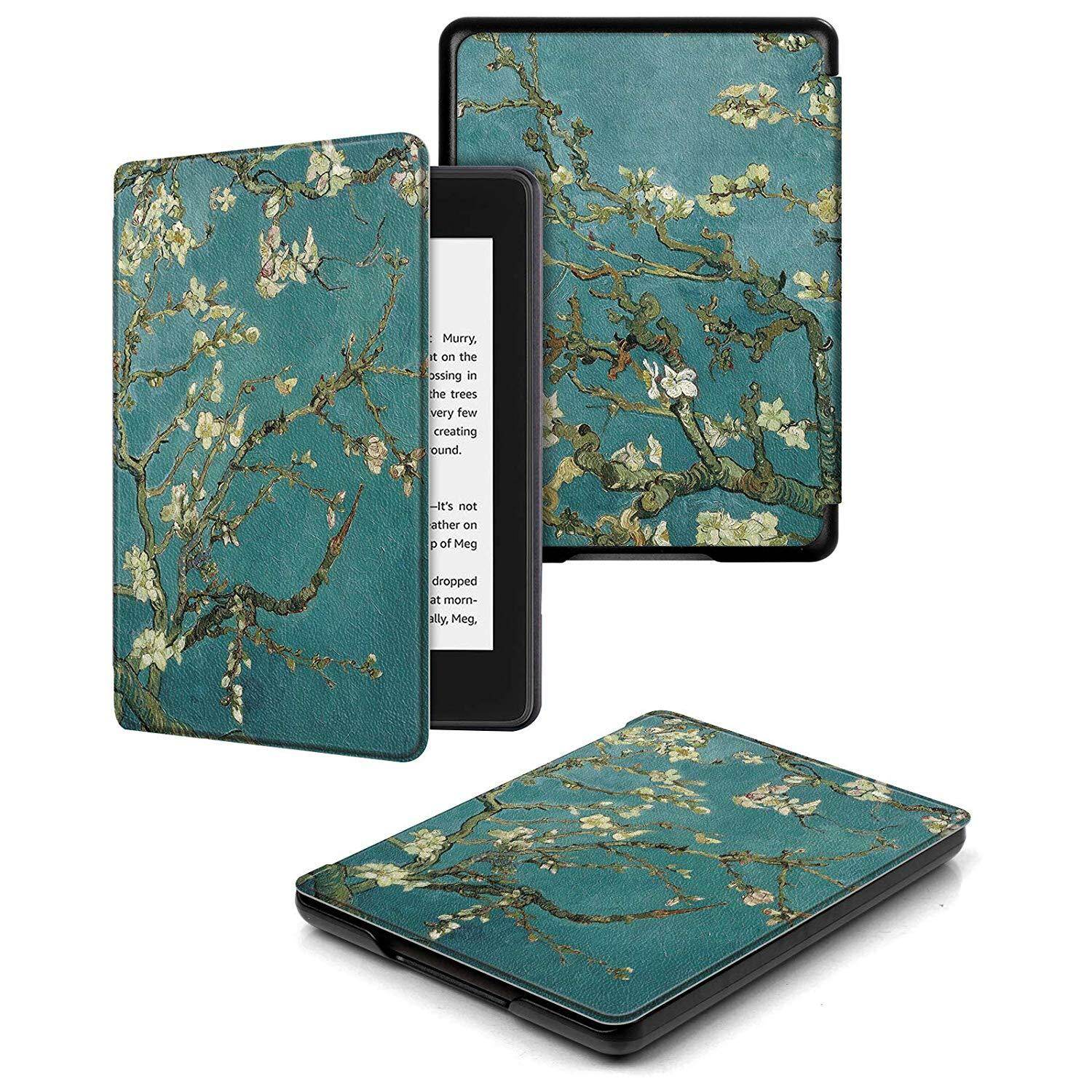 Case for Amazon Kindle Paperwhite 2018 (10th Gen), Slim Lightweight Premium Leather Smart Cover AUTO SLEEP/WAKE for Kindle E-reader (Only Fits 10th Generation, 2018 Release)