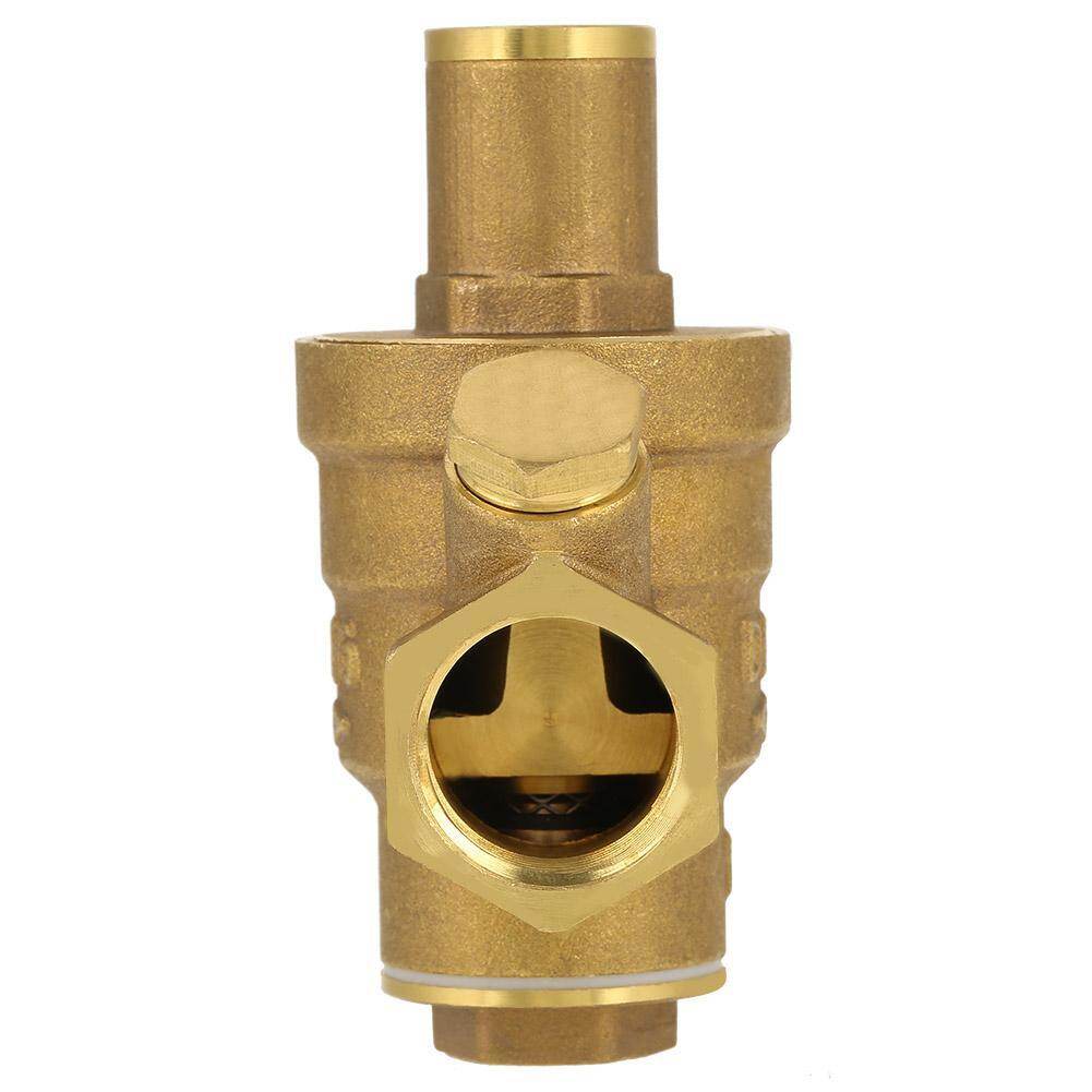 1pc Brass Adjustable Water Pressure Reducing Regulator Valve Thread DN15 1/2"
