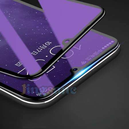 3 ชิ้นสำหรับ VIVO V11 Anti Bluelight ปกป้อง Eye Soft EDGE 3D คลุมทั้งหมดป้องกันกระจกเทมเปอร์ปกป้องหน้าจอฟิล์ม