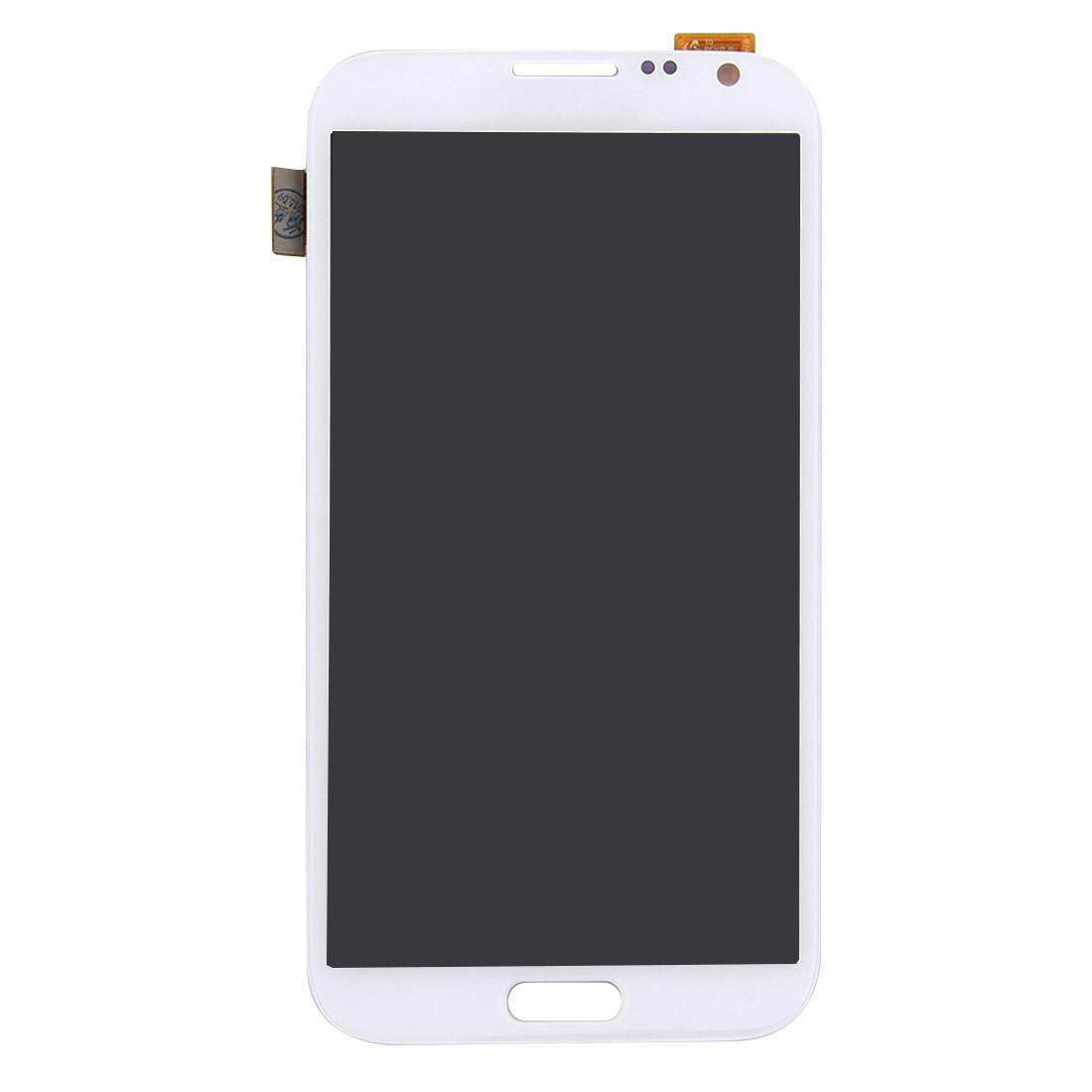 Original LCD Display + Touch Panel for Galaxy Note II / N7100(White)