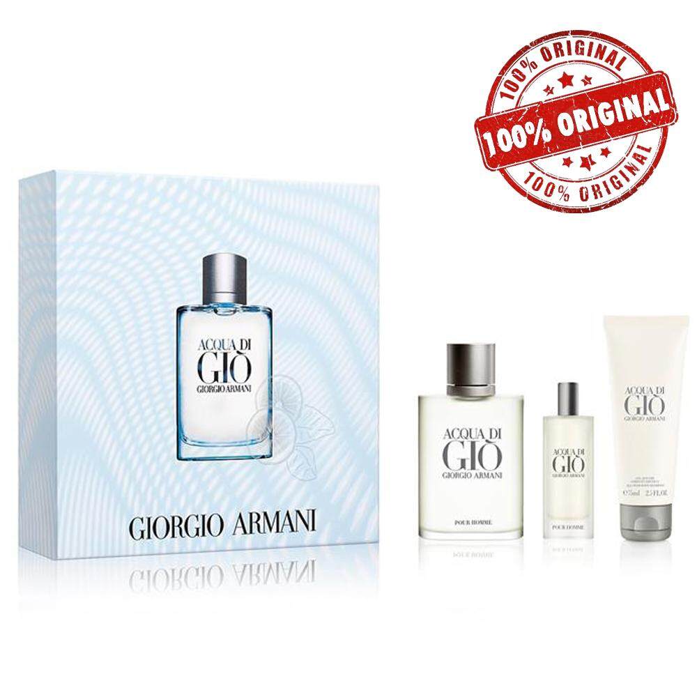 ORIGINAL Acqua Di Gio EDT 100ML Perfume Gift Set