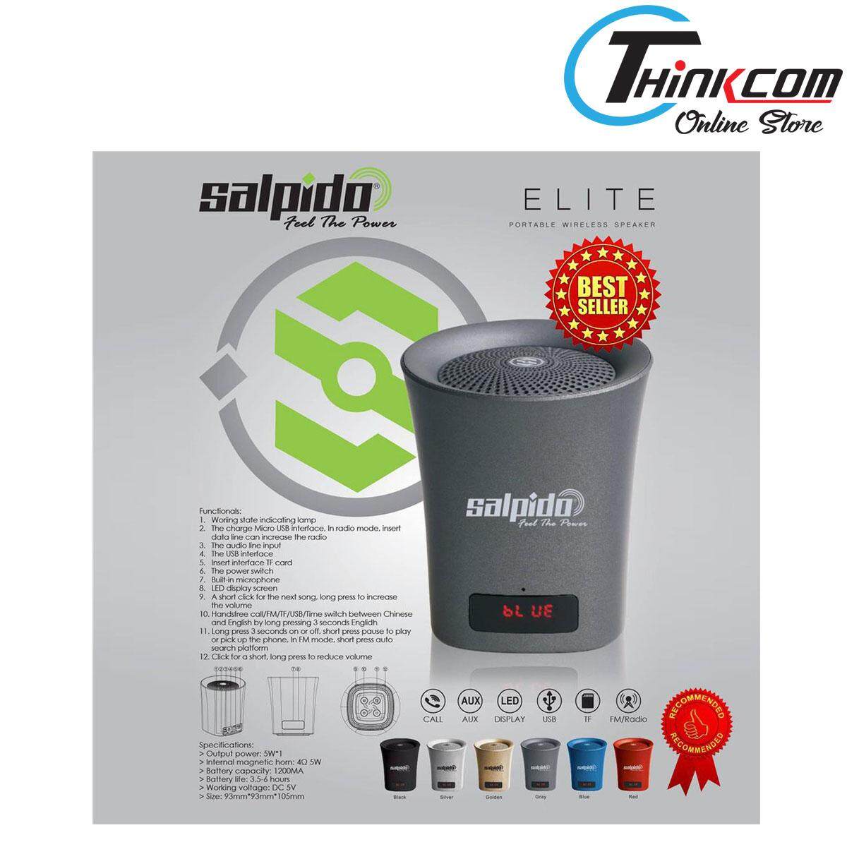 salpido bluetooth speaker