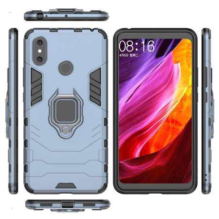Case for Xiaomi Mi Max 3 Luxury Ring Hard Back Protection Cover Coverage Case