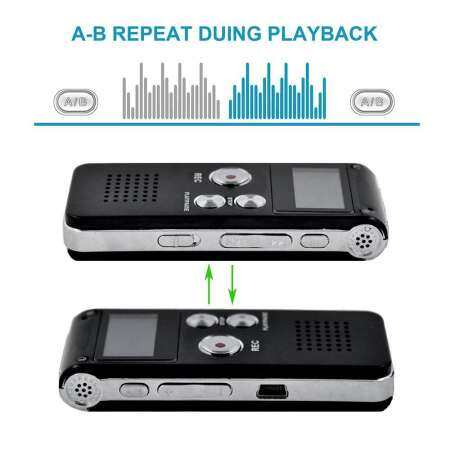 yesefus Digital Voice Recorder - intl