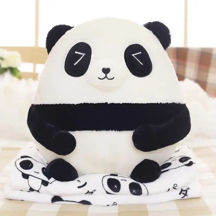 cute panda pillow