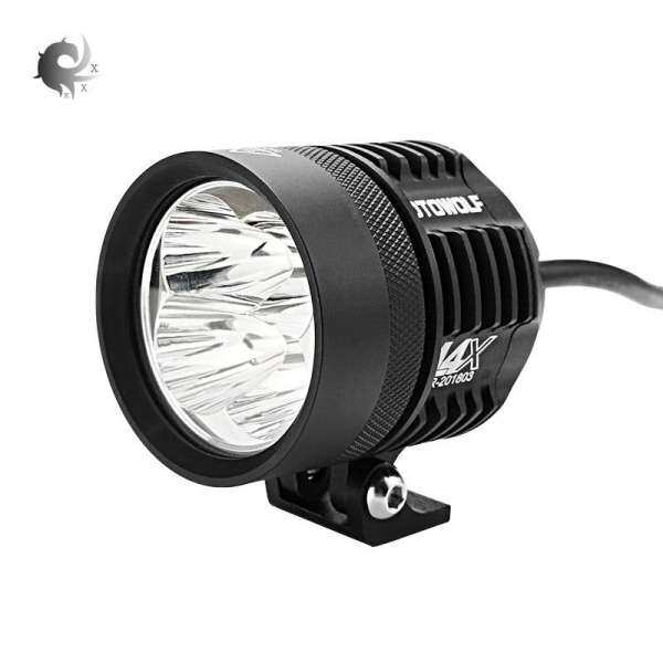 Xe máy Đèn pha xe máy cao cấp-ĐÈN LED độ sáng đổi ống kính đèn sáng phụ trợ bên ngoài chống thấm nước siêu sáng chất lượng cao Chất liệu nhựa nhỏ gọn dễ dàng lắp đặt bền tay nghề 1 cái (10*4.7*8.8 cm)