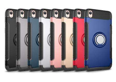 UPaitou กล่องใส่แหวนสำหรับ OPPO F1 PLUS HYBRID ขาตั้งวางแหวน 360 องศาหมุนแหวน Grip Shock - Absorption Bumper เคสโทรศัพท์สำหรับ OPPO F1 PLUS/R9 - INTL